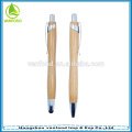 High quality promotional Eco friendly bamboo ball pen and stylus pen set